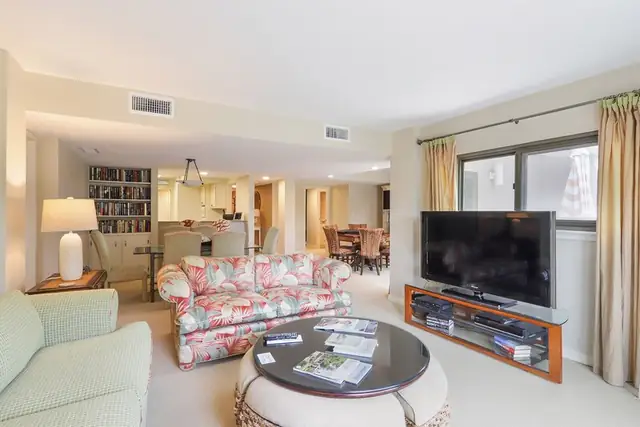 Living room at Ocean One Villas 524