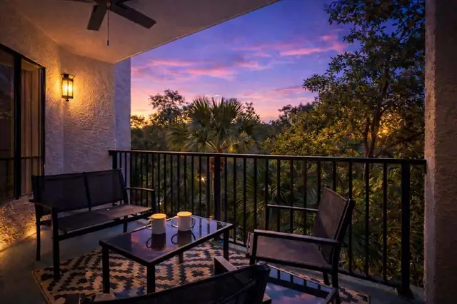 Balcony at Ocean Walk Villas 303