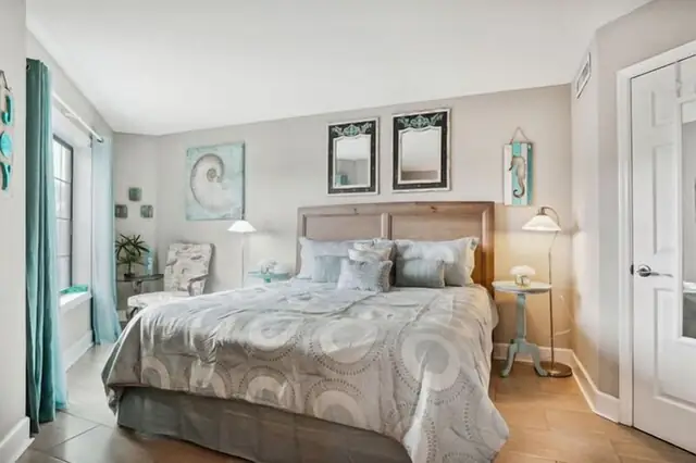 Bedroom at Ocean Walk Villas 404