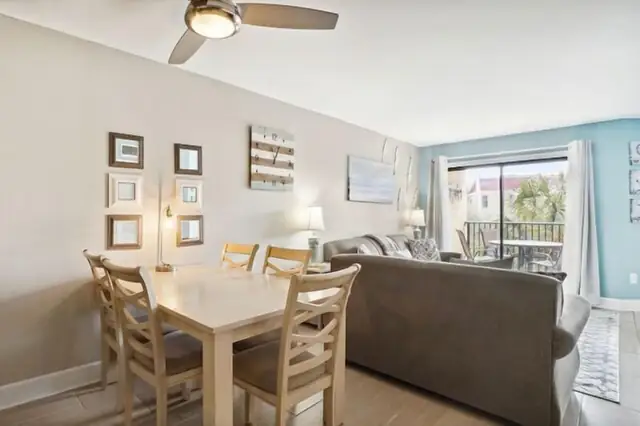 Dining area at Ocean Walk Villas 404