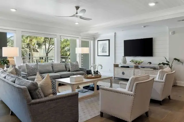 Living room at SeaCrest 2100