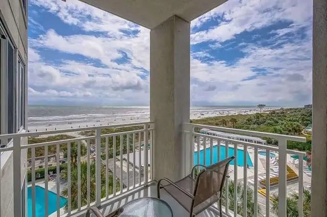 Balcony at SeaCrest 3401