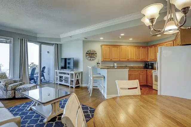 Living room at SeaCrest 1305