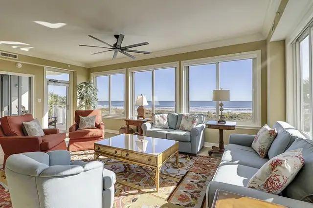 Living room at SeaCrest 3201