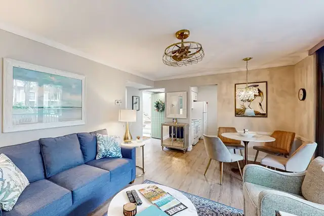 Living room at Seascape Villas 3048
