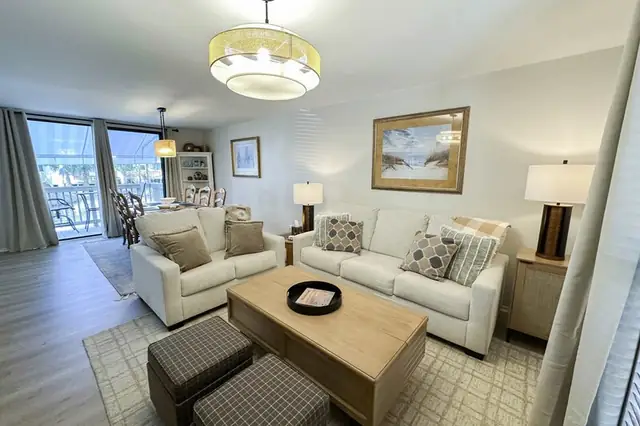 Living room at Seascape Villas 3207