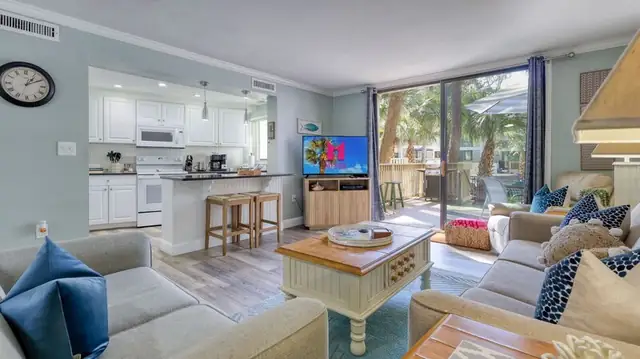 Living room at Seascape Villas 3019