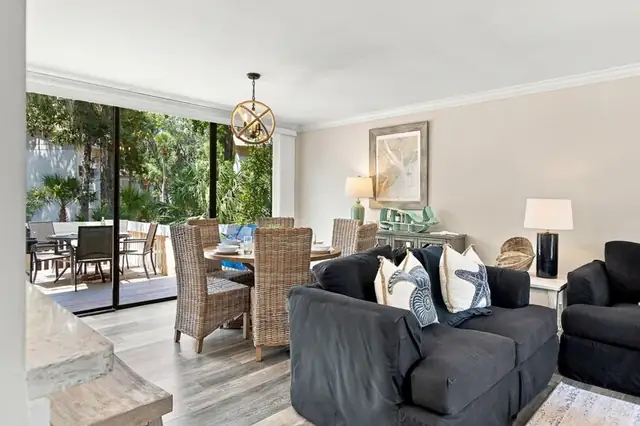Living room at Seascape Villas 3057