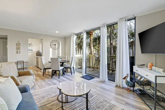 Living room at Seascape Villas 3003