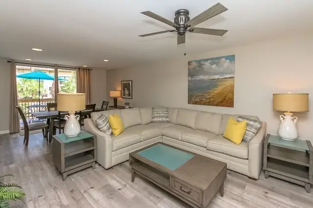 Living room at Seascape Villas 3007