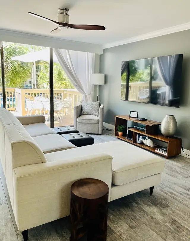 Living room at Seascape Villas 3074