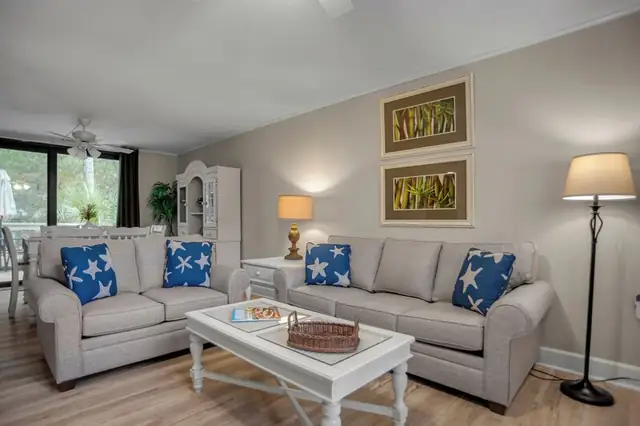 Living room at Seascape Villas 3217