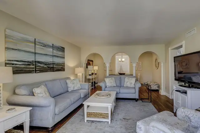 Living room at Seascape Villas 3226
