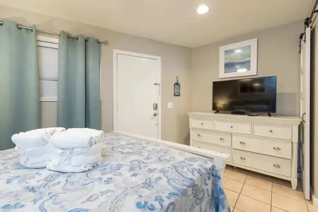 Bedroom at Seaside Villas 178