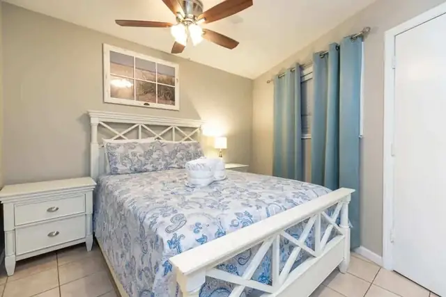 Bedroom at Seaside Villas 178