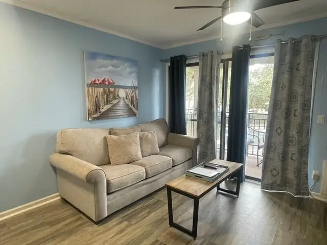 Living room at Seaside Villas 153