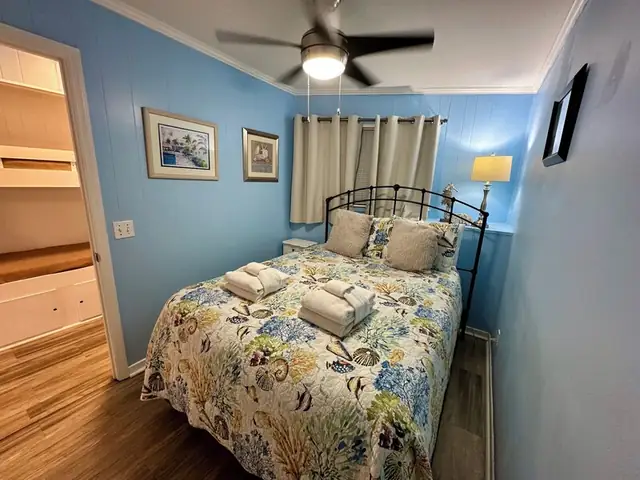 Bedroom at Seaside Villas 153