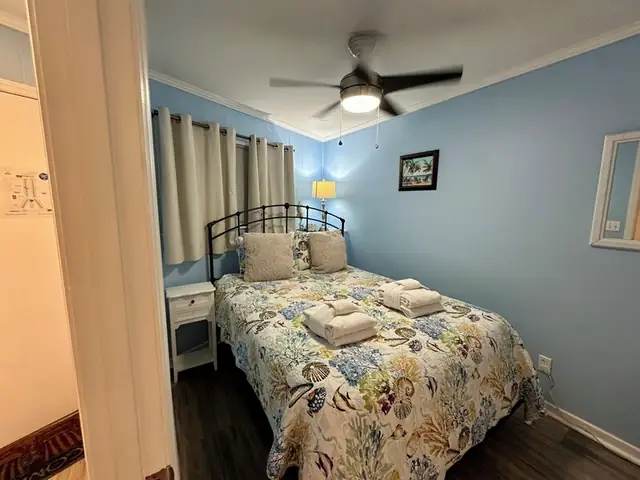 Bedroom at Seaside Villas 153