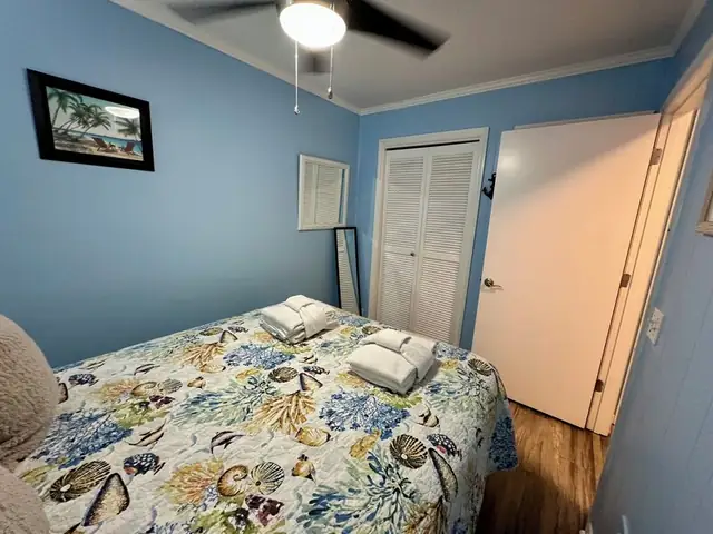 Bedroom at Seaside Villas 153