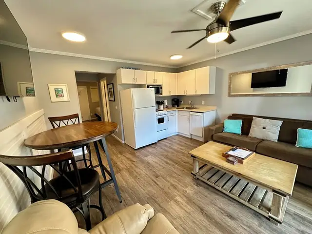 Living room at Seaside Villas 155