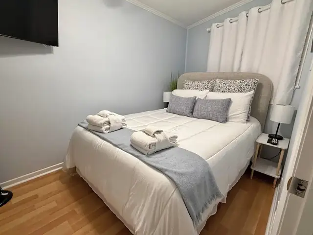 Bedroom at Seaside Villas 184