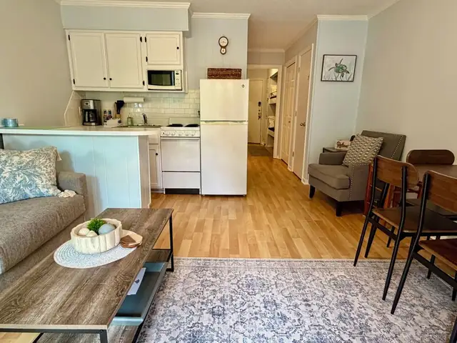 Living room at Seaside Villas 184