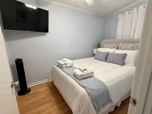 Bedroom at Seaside Villas 184