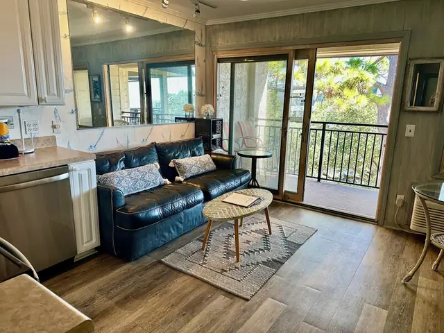 Living room at Seaside Villas 355