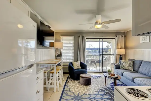 Living room at Seaside Villas 336