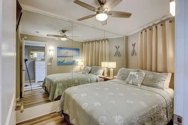 Bedroom at Seaside Villas 336