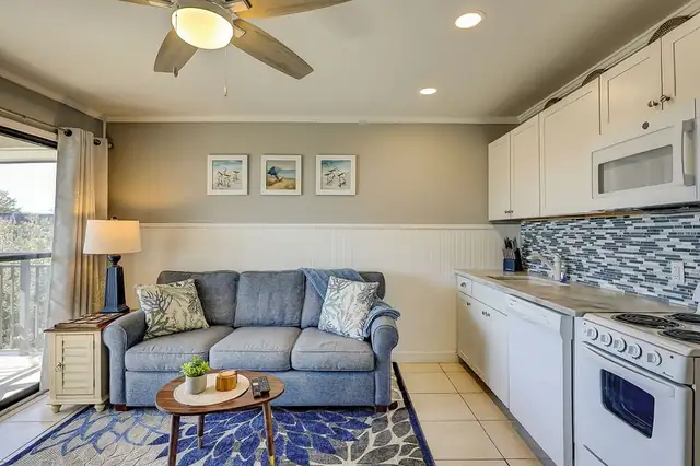 Kitchen at Seaside Villas 336