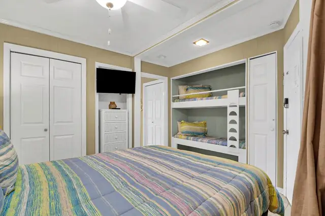 Bedroom at Seaside Villas 116