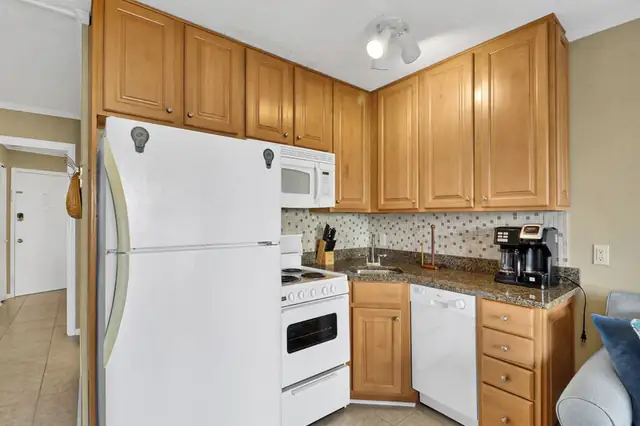 Kitchen at Seaside Villas 116