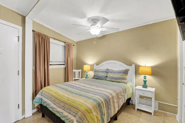 Bedroom at Seaside Villas 116
