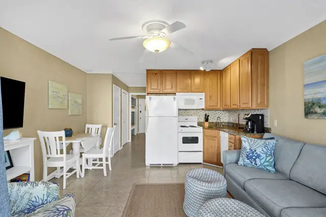 Kitchen at Seaside Villas 116