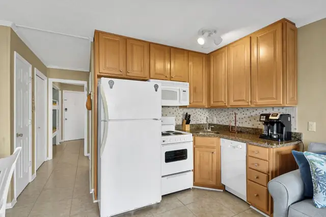Kitchen at Seaside Villas 116