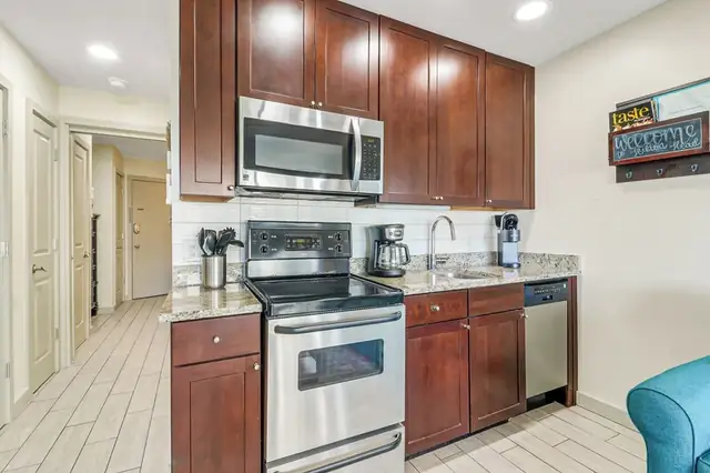 Kitchen at Seaside Villas 120