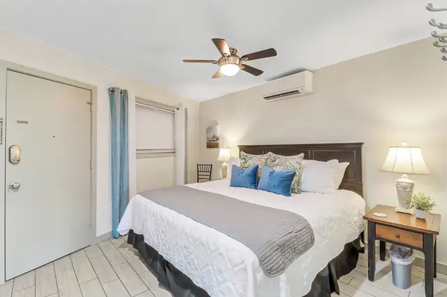Bedroom at Seaside Villas 120