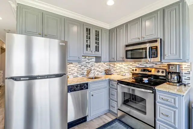 Kitchen at Seaside Villas 121