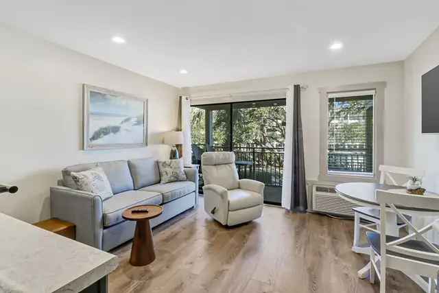 Living room at Seaside Villas 159