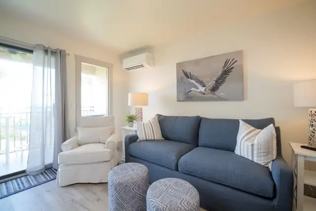 Living room at Seaside Villas 224