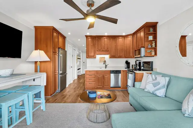 Kitchen at Seaside Villas 258
