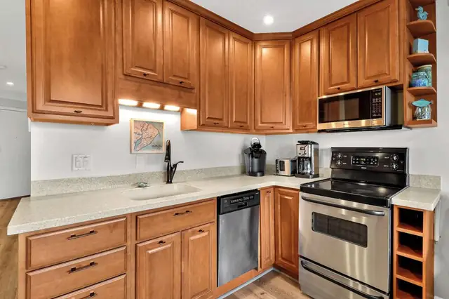 Kitchen at Seaside Villas 258