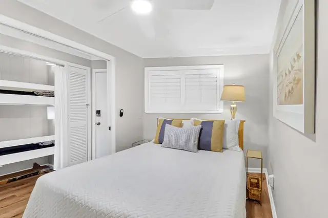 Bedroom at Seaside Villas 258