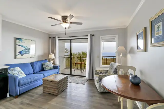 Living room at Seaside Villas 325
