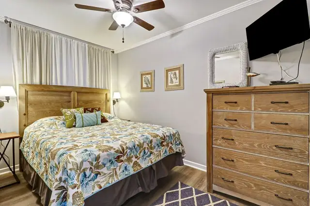 Bedroom at Seaside Villas 325