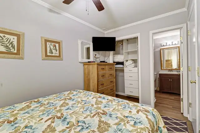 Bedroom at Seaside Villas 325