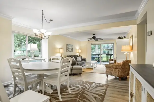 Living room at Tanglewood Villas 101