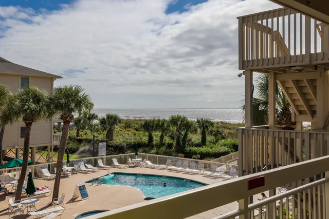 Balcony view at The Breakers 219