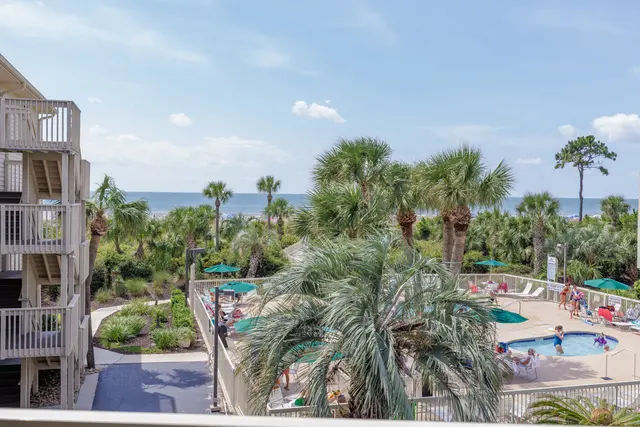 Balcony view at The Breakers 229